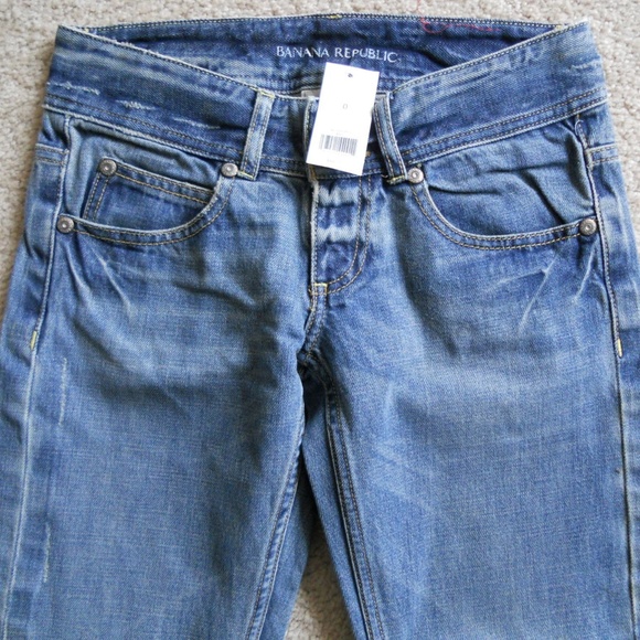 Banana Republic Cropped Jeans size 0 - Picture 2 of 5